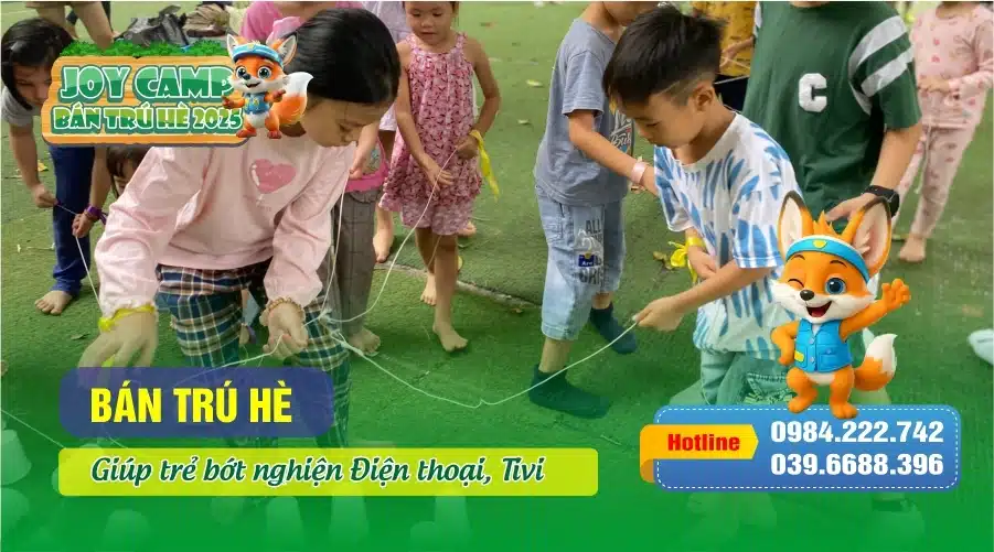 Bán trú hè có giúp trẻ bớt nghiện điện thoại, tivi không?