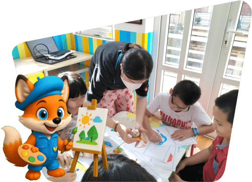Hoạt động sáng tạo tại Joy Camp