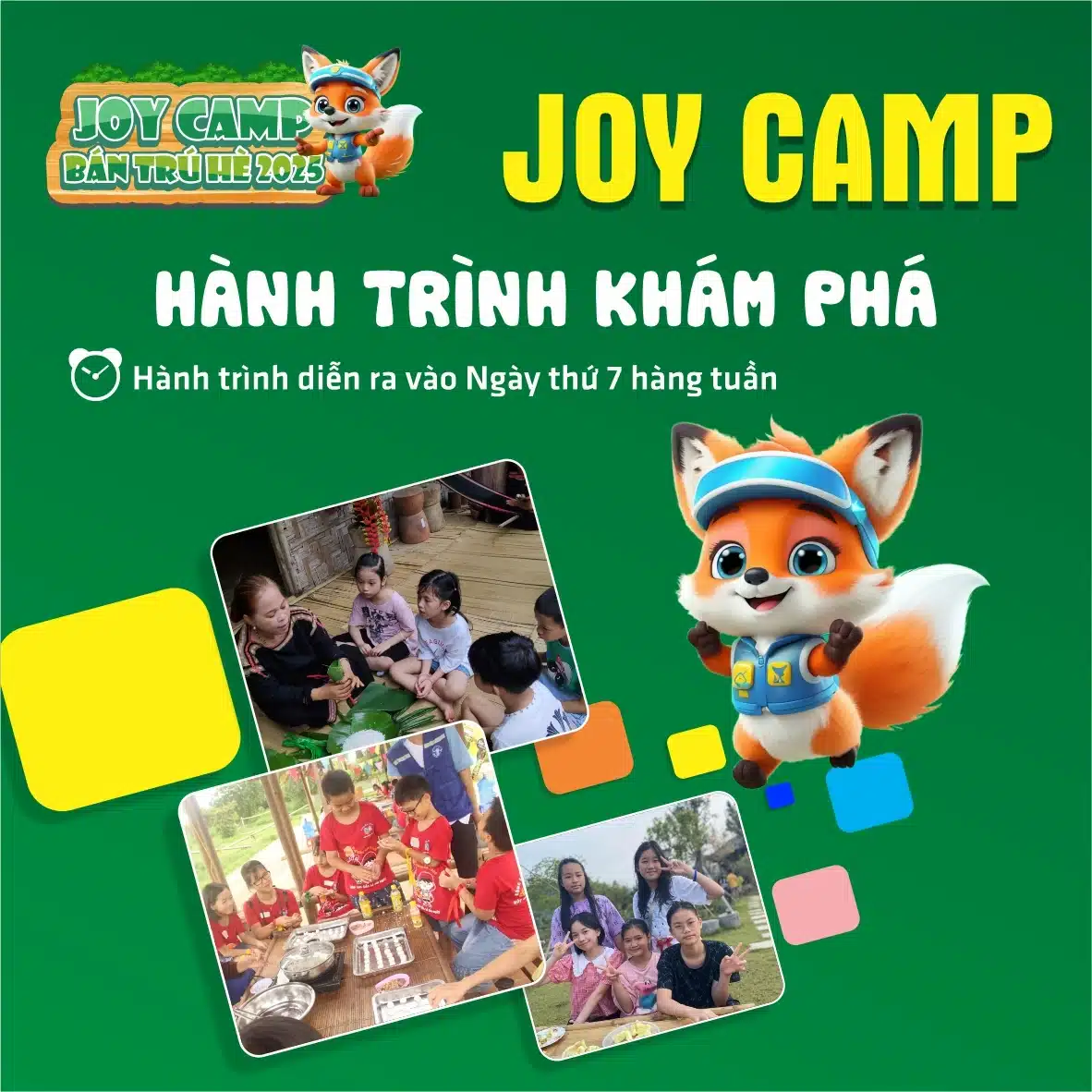Hành trình Trải nghiệm cùng Joy Camp