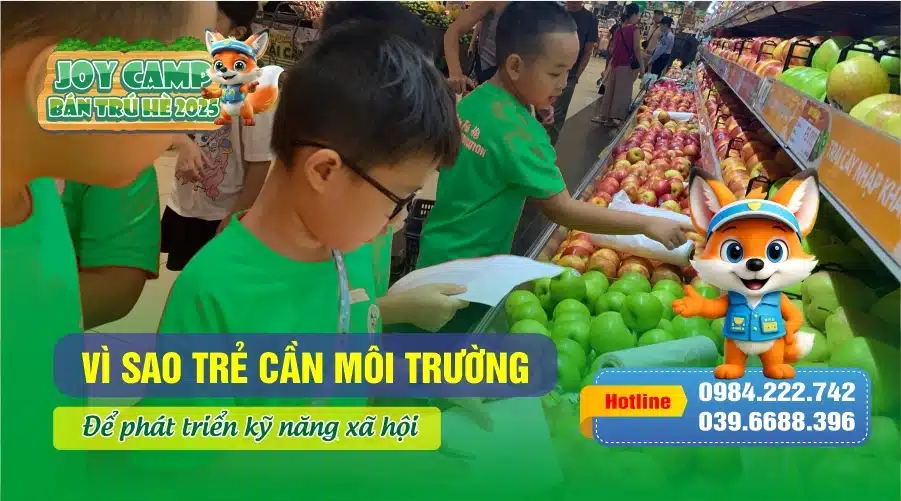 Vì sao trẻ cần môi trường hè để phát triển kỹ năng xã hội?